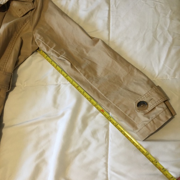 Women’s Gap Trench Coat with hood size M - Picture 8 of 13
